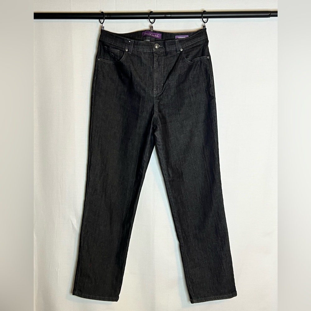 Gloria Vanderbilt size 16 Medium Blue/Black Jeans